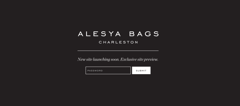 Alesya Bags Going Dark